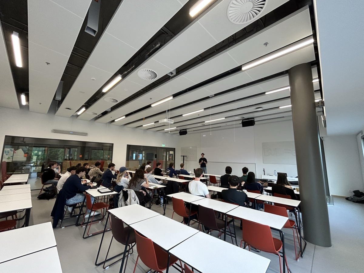 Students building